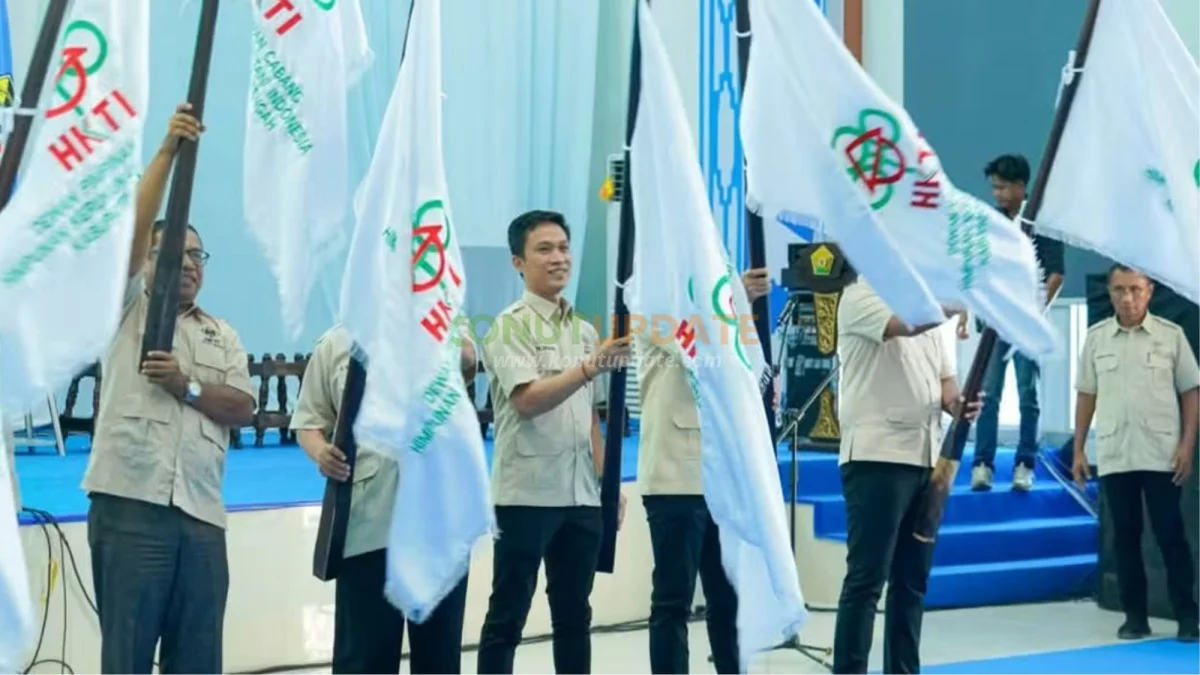 Bupati Konut Dr. H. Ikbar S.H., M.H., Resmi Pimpin HKTI Konawe Utara