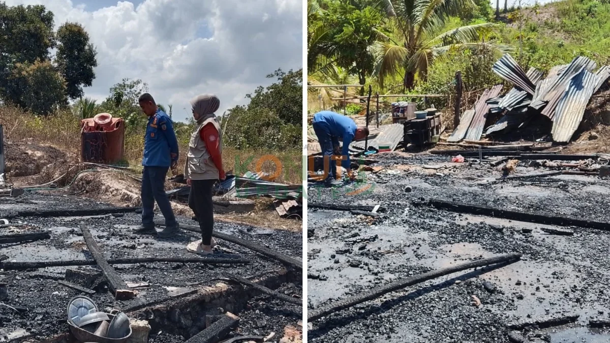 Laporan kejadian bencana kebakaran rumah Desa Lalowua, Kecamatan Palangga Selatan, Kabupaten Konawe Selatan, Provinsi Sulawesi Tenggara