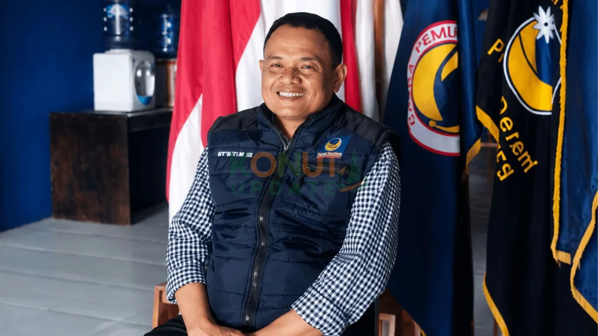 Hargono, Politisi NasDem Konut yang Pilih Turun Langsung Dengarkan Keluhan Warga