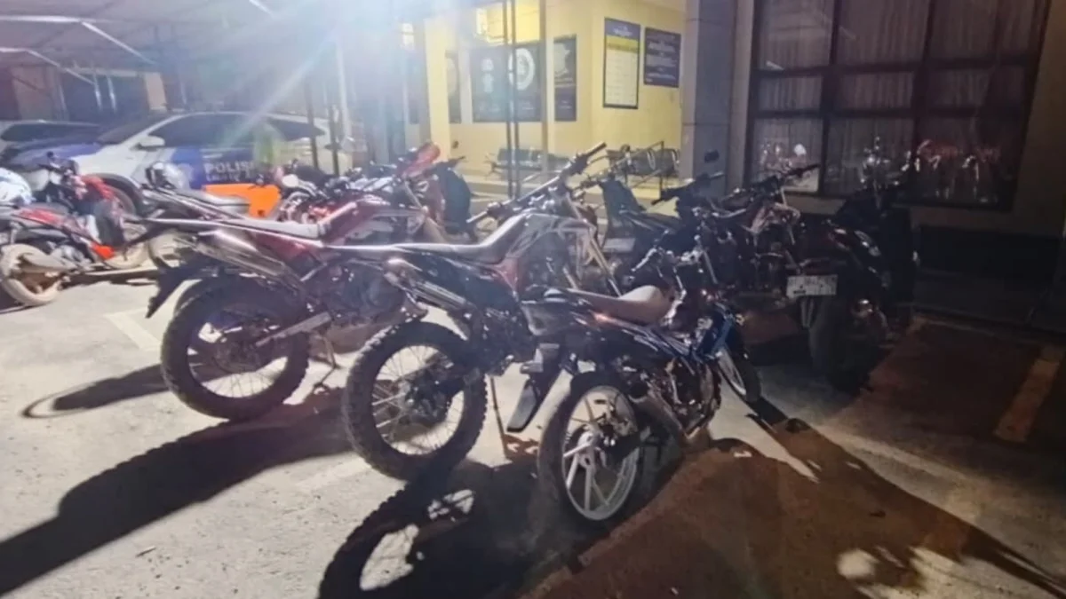 Respon Layanan Polisi 110, Satlantas Polres Konut Gelar Patroli Amankan Sejumlah Kendaraan Balap Liar Dan Knalpot Brong