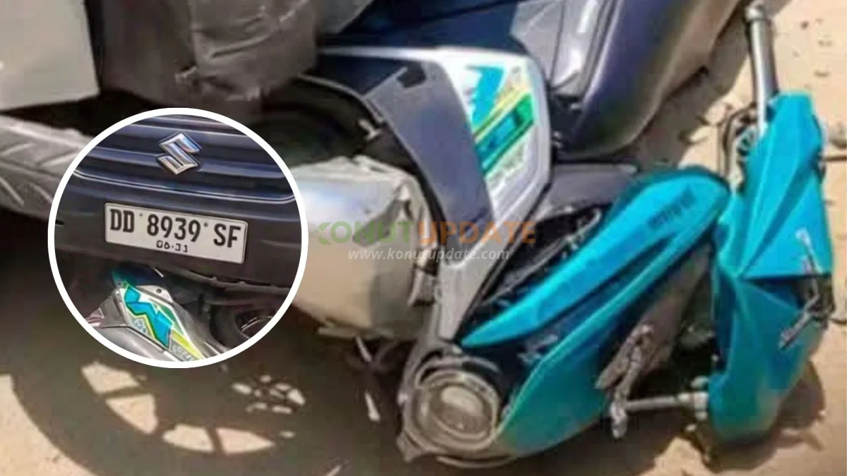 Mobil Pikap dan Motor Kecelakaan di Asera, Polisi Masih Tangani Kejadian