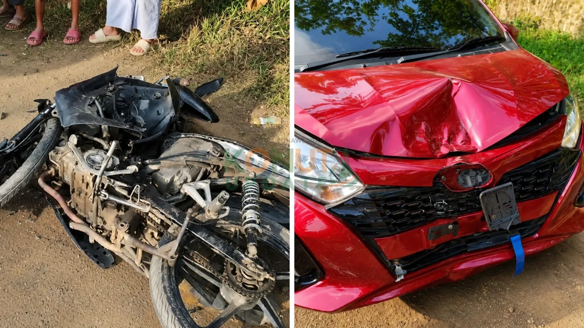 Bocah 10 Tahun Diduga Melaju Kencang, Tabrak Mobil dari Arah Berlawanan