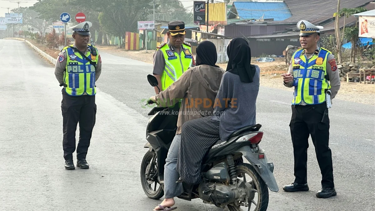 Mulai 26 Oktober, Polres Konut Sasar 10 Pelanggaran Lalu Lintas dalam Operasi Patuh Anoa