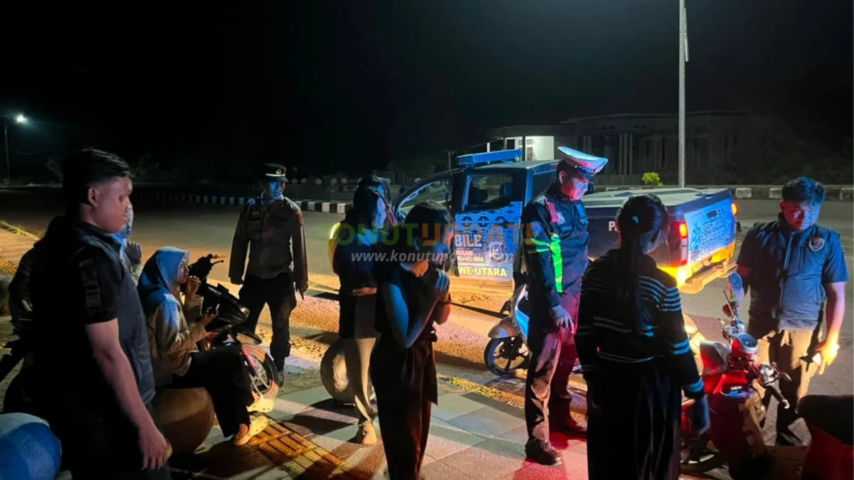 Aktivitas Malam di Wanggudu hingga Andowia Dipantau, Balap Liar Jadi Perhatian