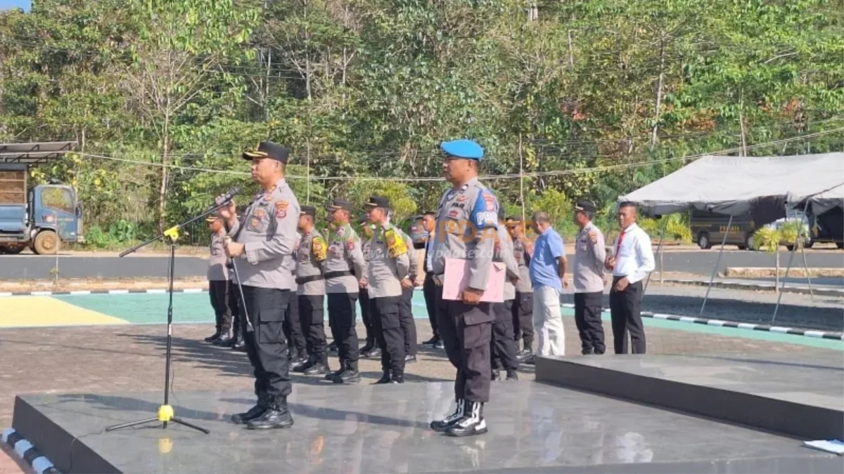Kapolres Konut Apresiasi Personel Jaga Kondusivitas Wilayah, Ingatkan Pentingnya Kepercayaan Publik