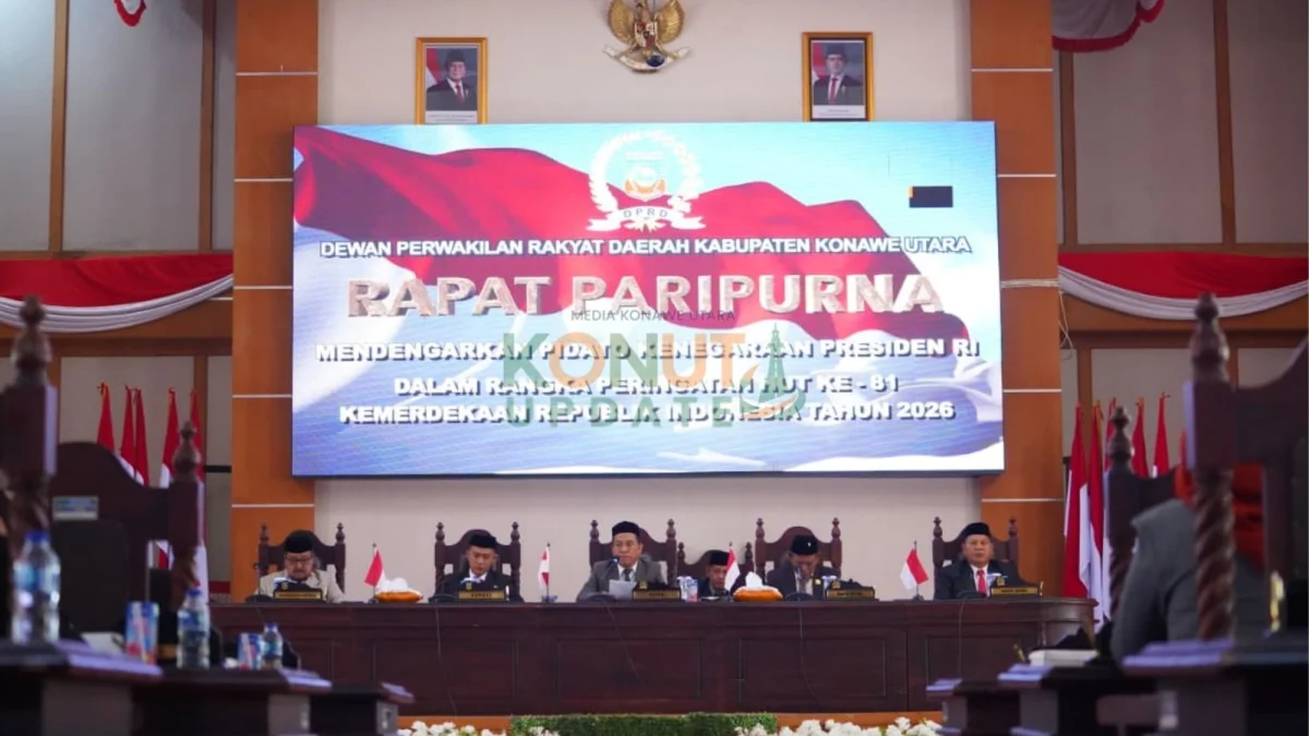 Bupati Konut Tekankan Sinkronisasi Pembangunan Daerah–Nasional Jelang HUT ke-81 RI