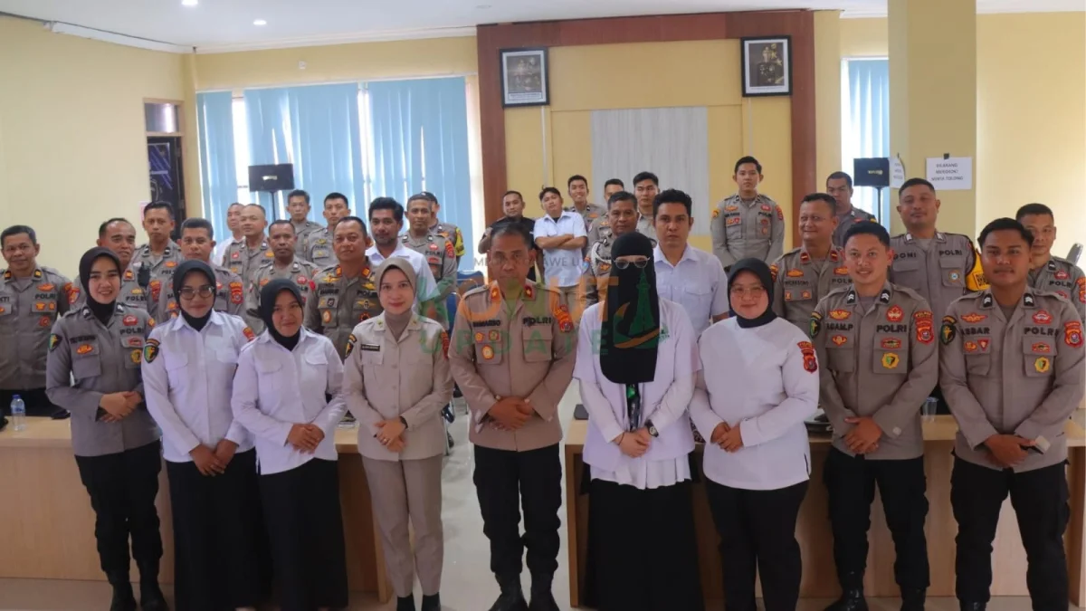 Sidokkes Polres Konawe Utara Gelar Edukasi Penyakit Jantung Koroner, Tingkatkan Kesadaran Personel akan Pentinghya Hidup Sehat