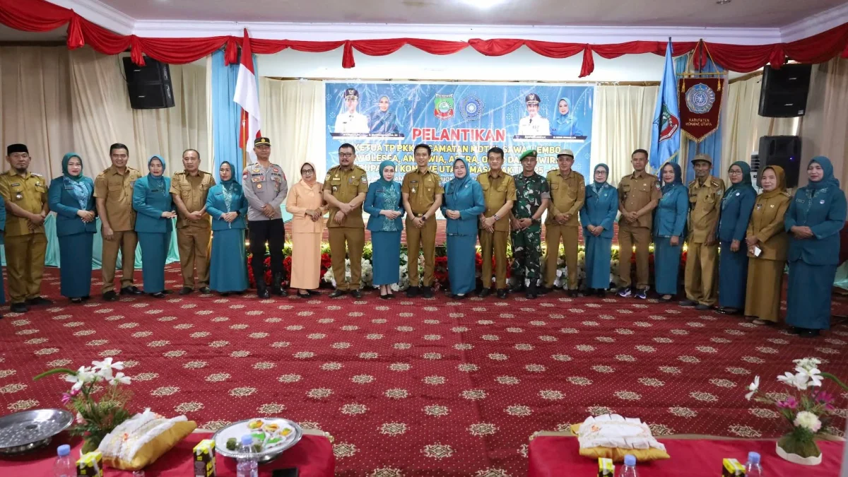 Hj. Misra Wastawati Ikbar Lantik Ketua TP PKK Kecamatan Masa Bakti 2025–2030, Dorong Penguatan Peran PKK hingga Tingkat Desa