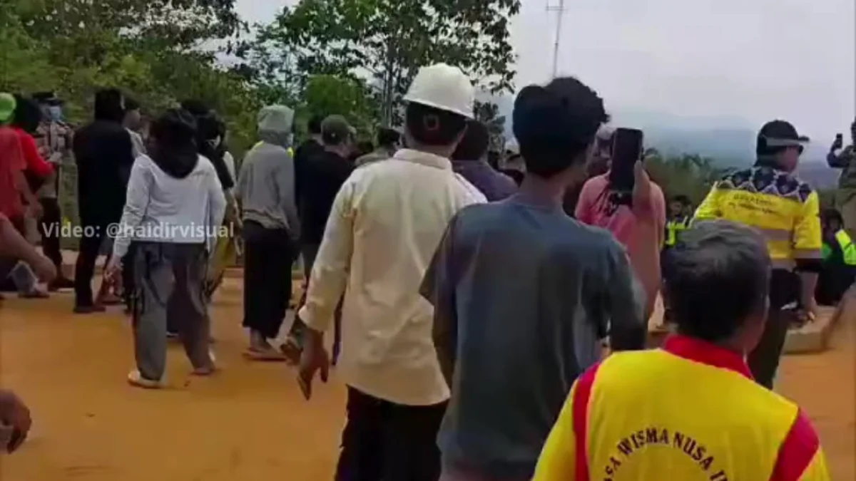 Masa Berkumpul di Area Konutara Sejati, Sejumlah Tuntutan Disuarakan
