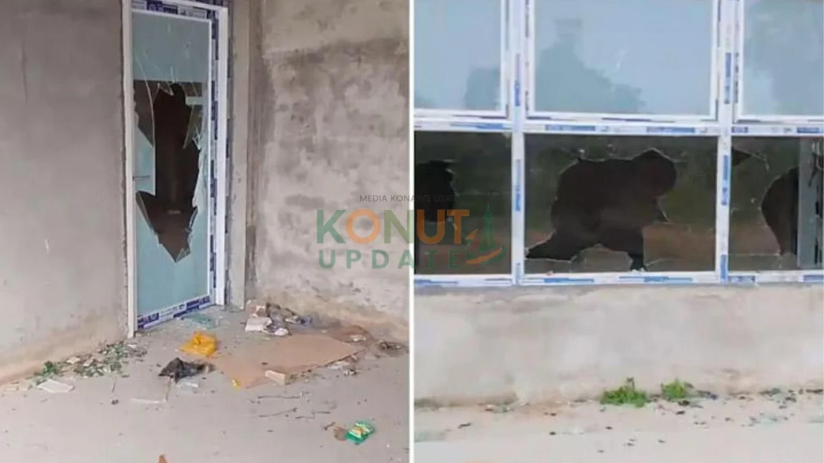 CBD Konut Rusak Parah, Kaca Berserakan! Aksi Vandalisme Bikin Warga Geram