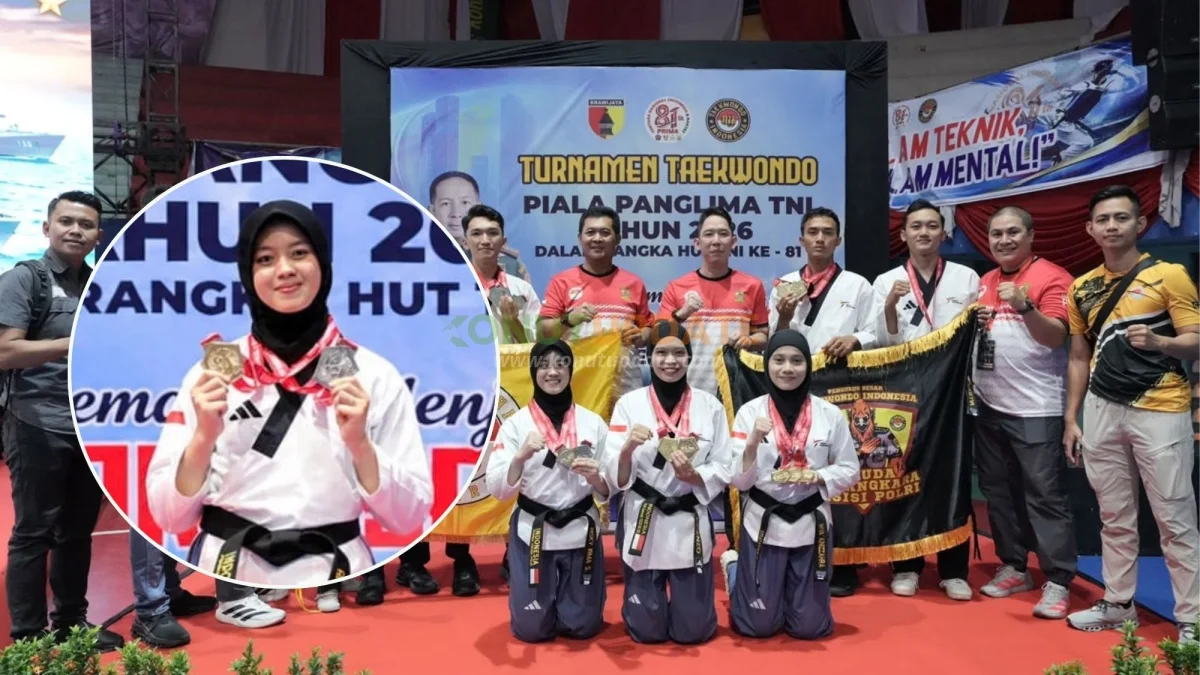 Personel Polda Sultra Raih Dua Medali di Kejuaraan Taekwondo Piala Panglima TNI 2026