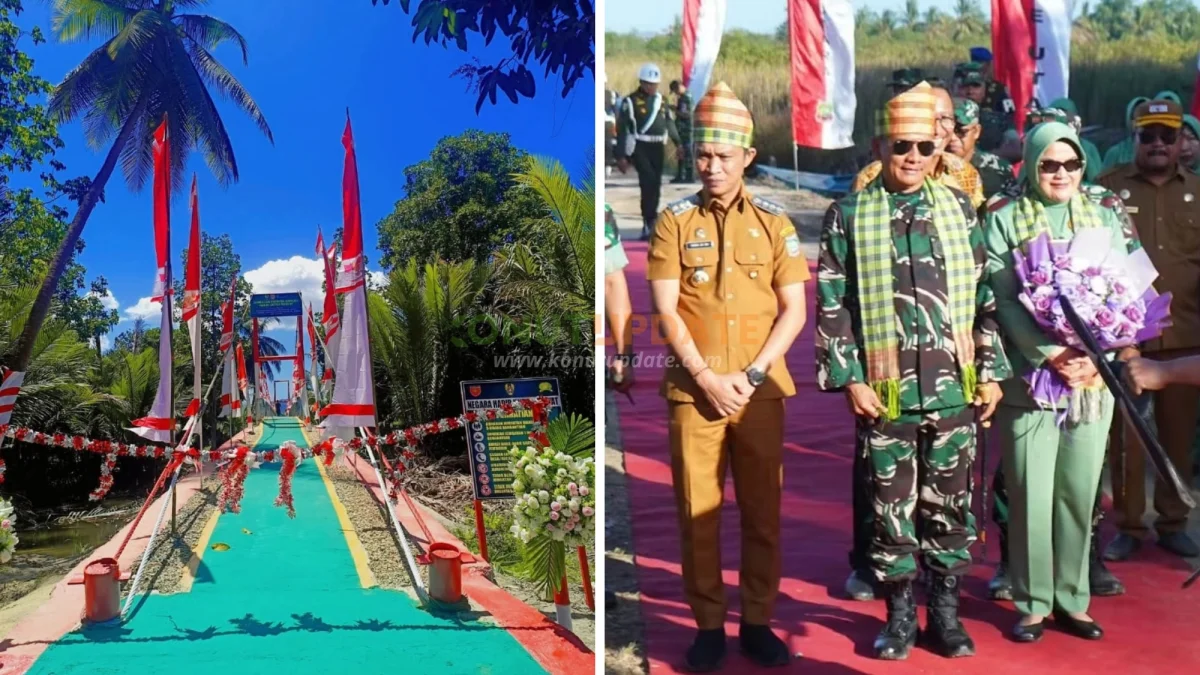Jembatan Perintis Garuda di Motui Resmi Diresmikan, Hubungkan Dua Desa