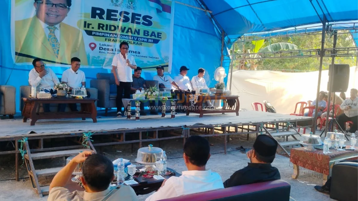 Dari Bendungan hingga Kereta Api, Ridwan Bae Sampaikan Arah Infrastruktur Sultra