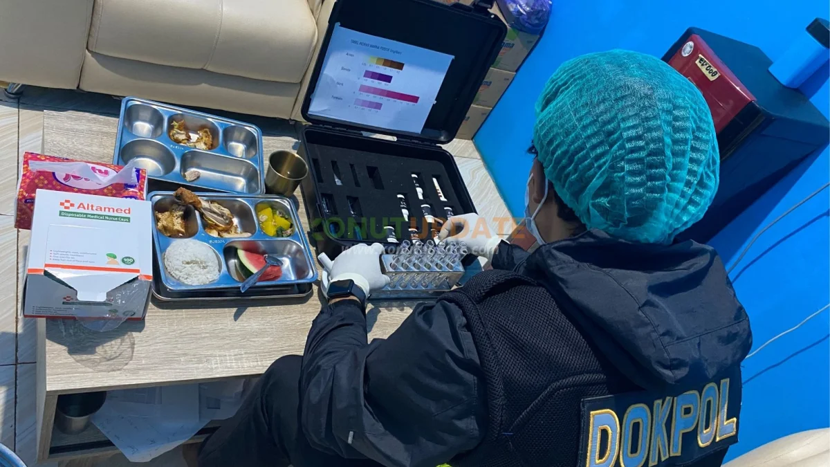 Food Safety SPPG Polres Konawe Utara Pastikan Makanan MBG Layak Konsumsi