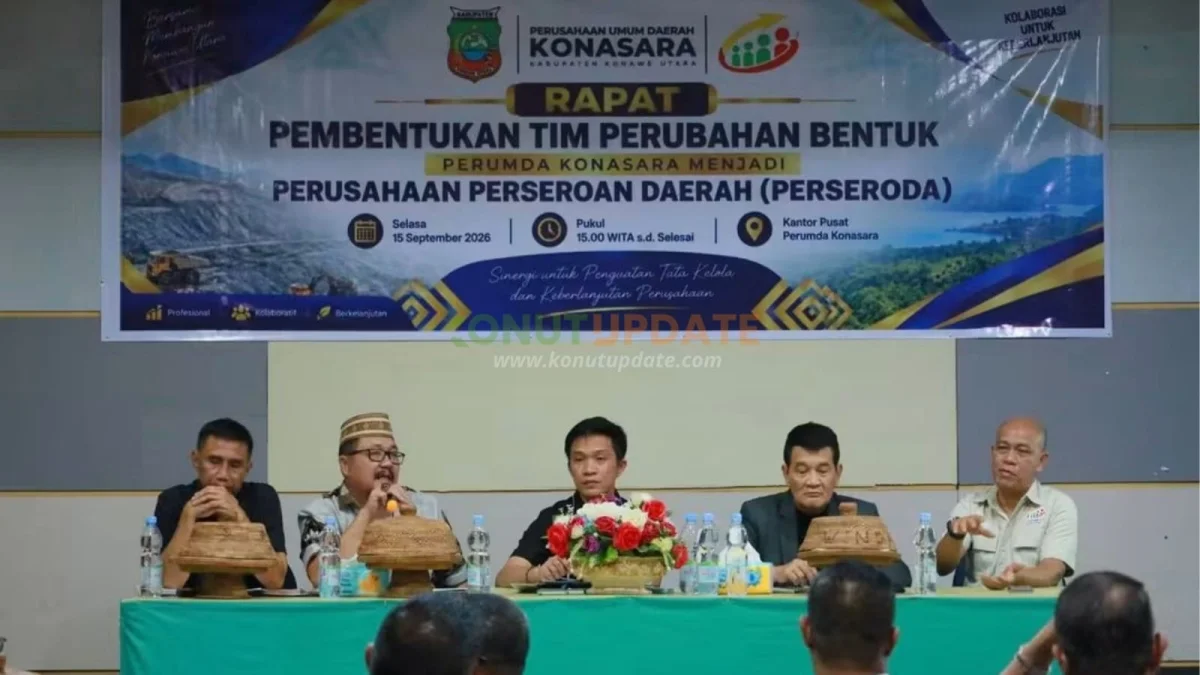 Bupati Ikbar Mulai Siapkan Perumda Konasara Bertransformasi Jadi Perseroda
