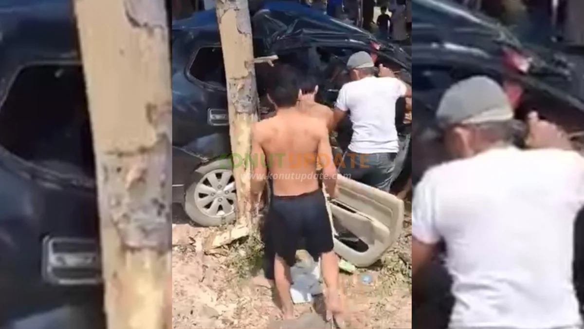Avanza Diduga Bawa Penumpang dari Wanggudu Kecelakaan di Wawotobi