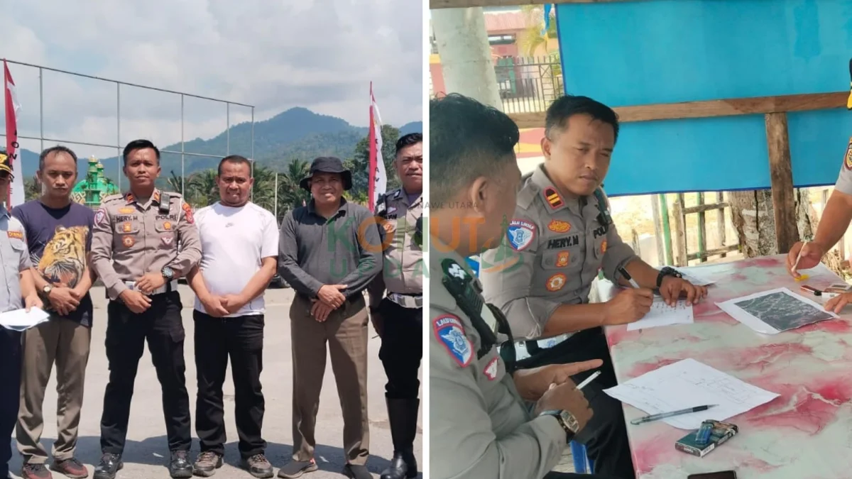 Jelang HUT RI ke-81, Satlantas Polres Konut Survei dan Petakan Rekayasa Lalu Lintas