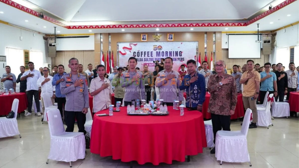 Perkuat Sinergi dengan Insan Pers, Kapolda Sultra: Informasi Harus Akurat, Edukatif dan Berimbang